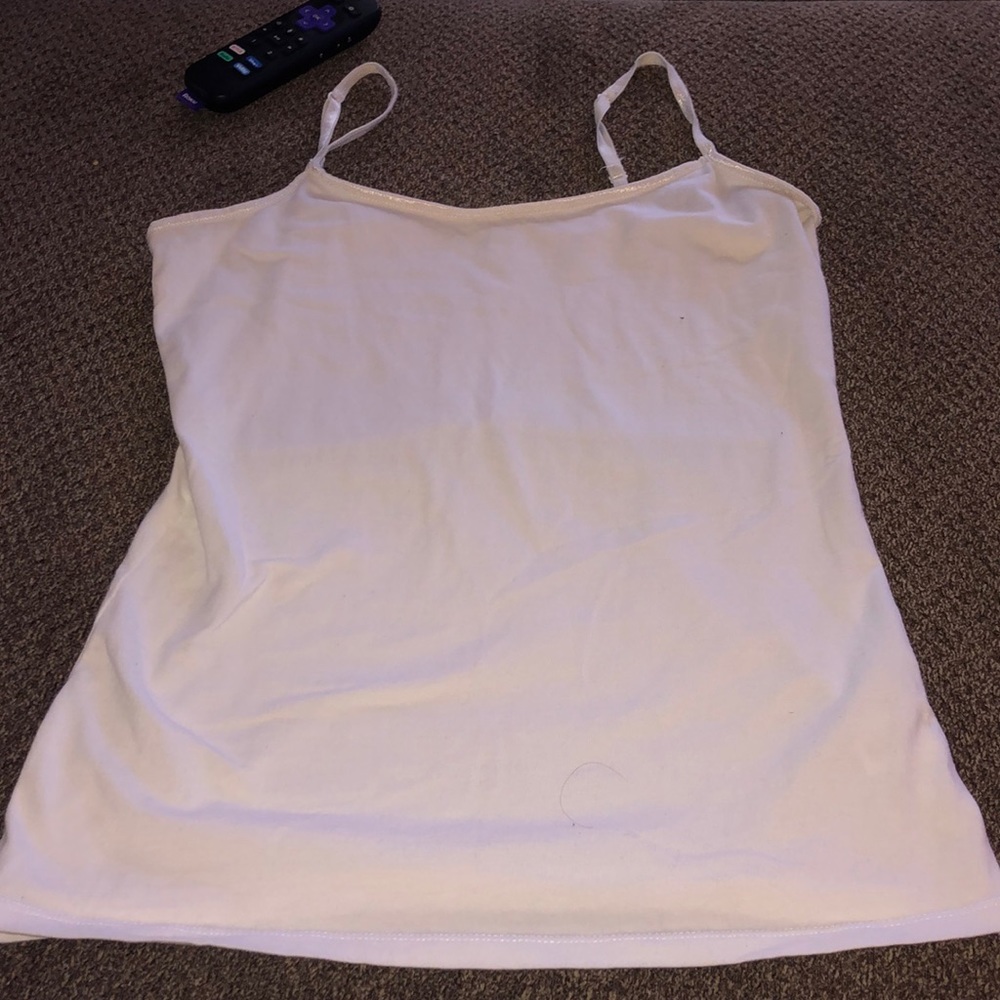White tank top